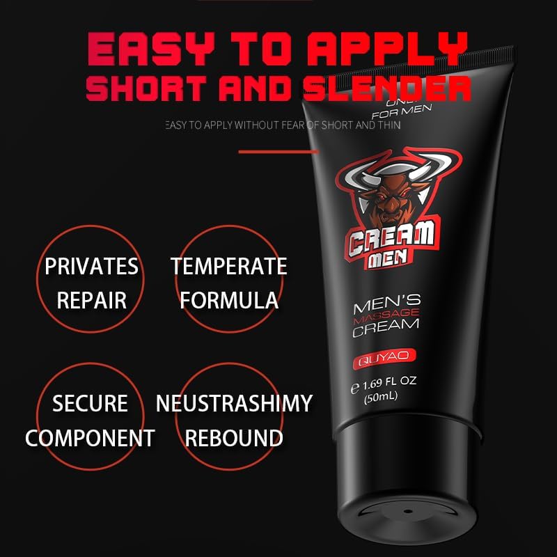 Male Enhancement Grow Cream, Man Re-Vitalize Creams for Private Part, PenI Health Sensitivity Support Restore Corpus Cavernosum for Men’s Improves Sensation，50ML-gn1