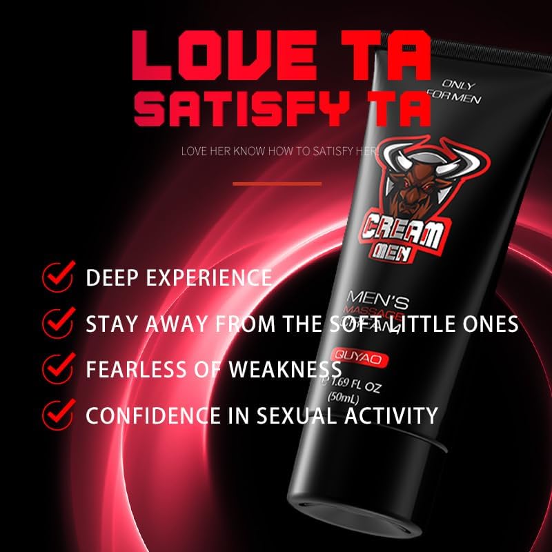Male Enhancement Grow Cream, Man Re-Vitalize Creams for Private Part, PenI Health Sensitivity Support Restore Corpus Cavernosum for Men’s Improves Sensation，50ML-gn1